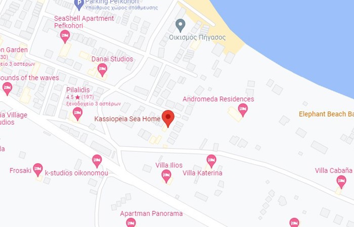 
Map Kassopeia Apartment Chalkidiki